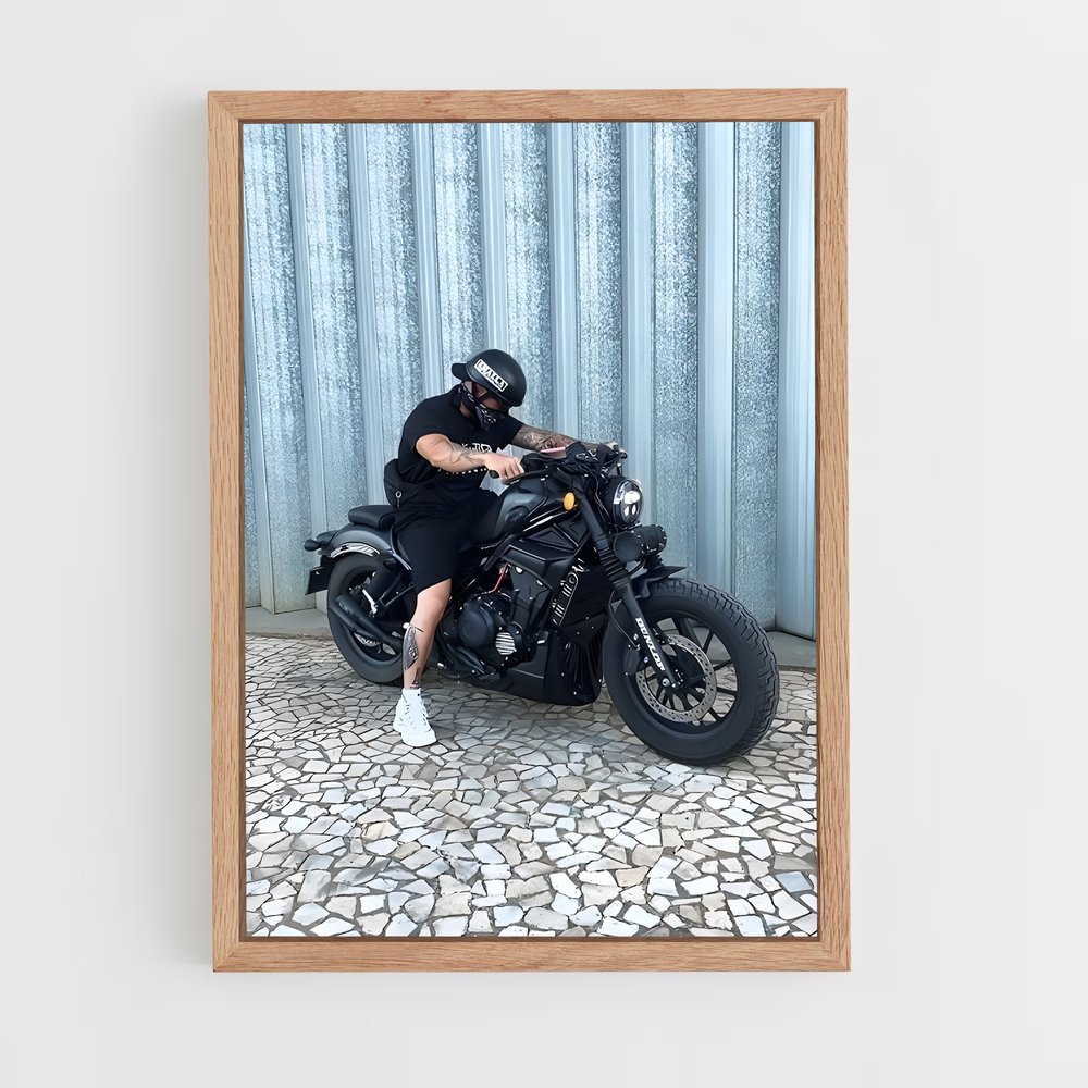 Poster Rebelle Intrépide – affiche Honda Moto (vue 4)